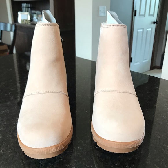 New Sorel Joan of Arctic Chelsea Wedge Lux Booties - Picture 4 of 16